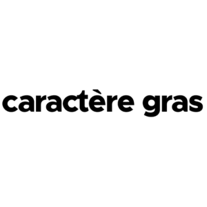 Caractere_gras_logo